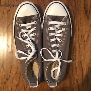 Grey Low Top Converse
